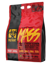 Mutant Mutant Mass, braškių ir bananų skonio – 6800 g