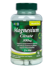 Holland & Barrett magnio citratas, 300 mg – 90 tablečių