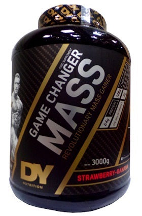 Dorian Yates Game Changer Mass, braškių ir bananų skonio – 3000 g