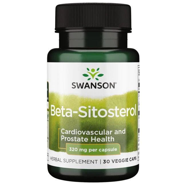 Swanson beta - sitosterolis, 320 mg – 30 kapsulių