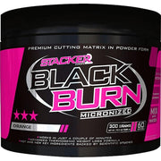 Stacker2 Europe Black Burn mikronizuotas, apelsinų skonio – 300 g