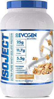 Evogen IsoJect, cinamono traškučiai – 806 g