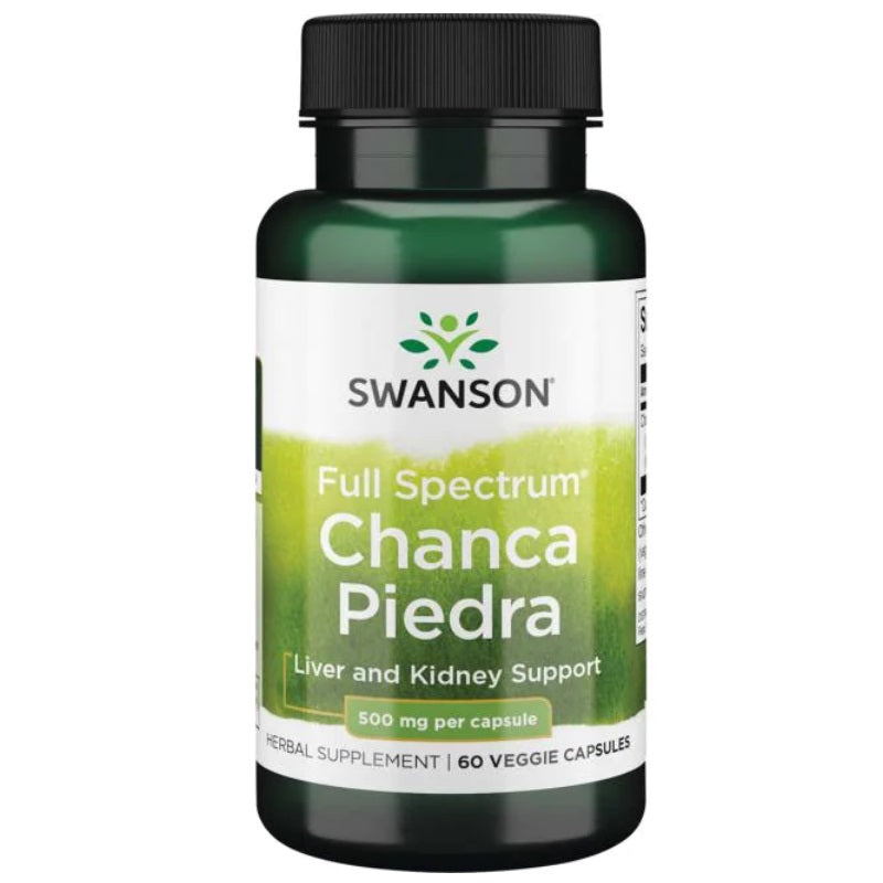 Swanson viso spektro Chanca Piedra, 500 mg – 60 kapsulių