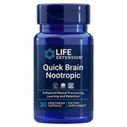Life Extension Quick Brain nootropikas – 30 kapsulių