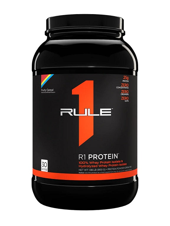 Rule One R1 baltyminiai vaisių dribsniai – 900 g