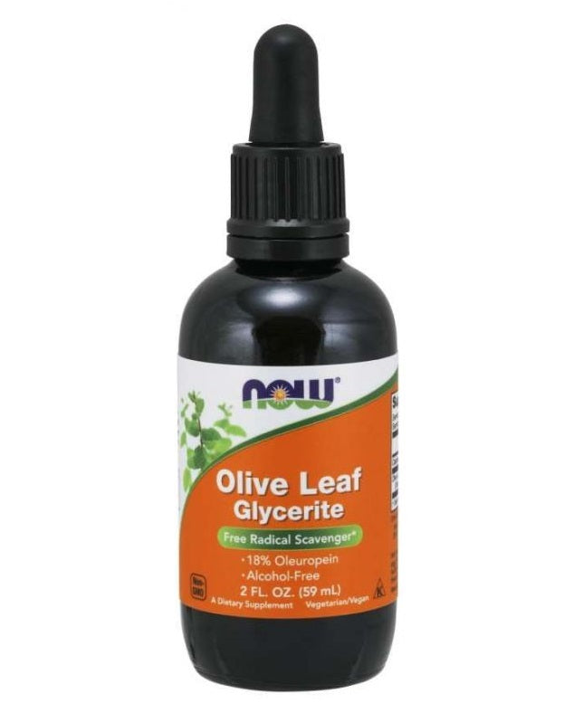 Produkto nuotrauka: NOW Foods Olive Leaf Glycerite - 59 ml.
