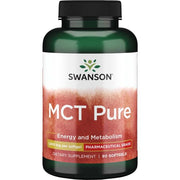 Swanson MCT Pure, 1000 mg – 90 kapsulių