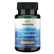 Swanson Suntheanine L - Theanine, 100 mg – 60 kapsulių
