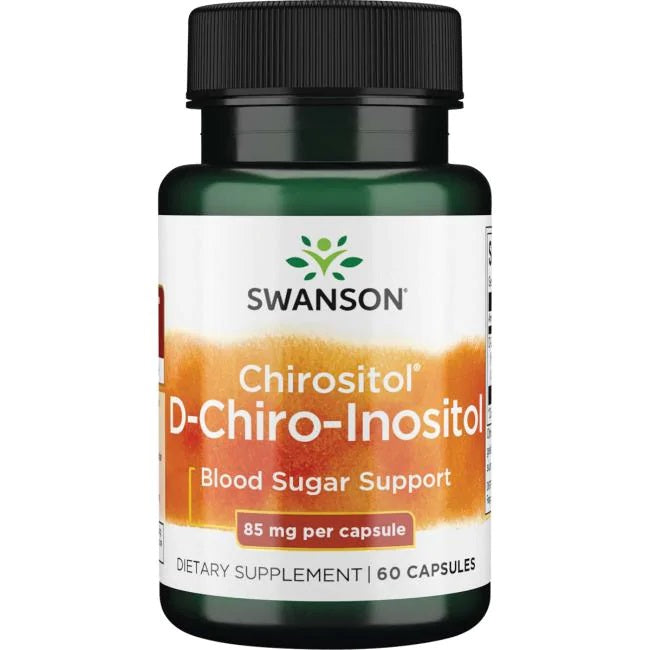 Swanson D - chiroinozitolis, 85 mg – 60 kapsulių