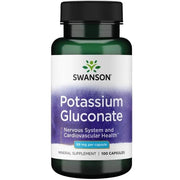 Swanson kalio gliukonatas, 99 mg – 100 kapsulių