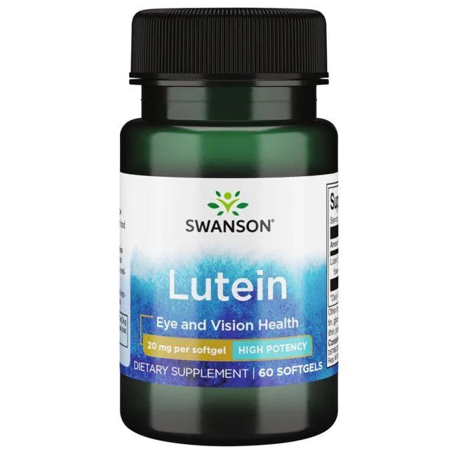 Swanson liuteinas, 20 mg - 60 gelių