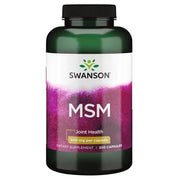Swanson MSM, 500 mg – 250 kapsulių