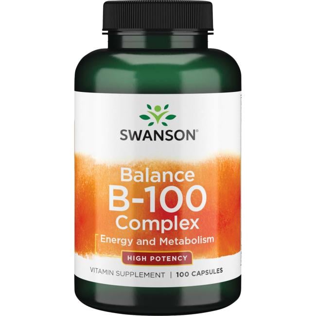 Swanson Balance B - 100 kompleksas – 100 kapsulių