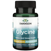 Swanson glicinas, 500 mg – 60 kapsulių