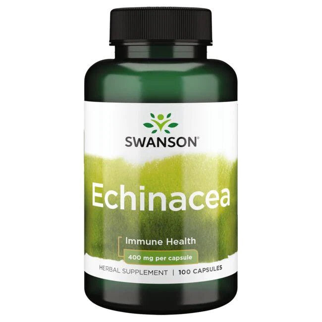 Swanson ežiuolės, 400 mg – 100 kapsulių