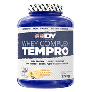 Dorian Yates išrūgų kompleksas Tempro, vanilės skonio - 2270 g