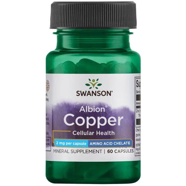 Swanson Albion varis, 2 mg – 60 kapsulių