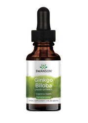 Swanson ginkmedžio skystasis ekstraktas, 250 mg – 29,6 ml.