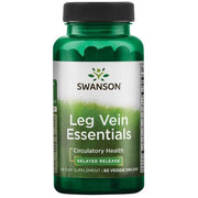 Swanson Leg Vein Essentials, uždelsto atpalaidavimo – 60 kapsulių