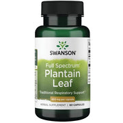Swanson plataus spektro gysločių lapai, 400 mg – 60 kapsulių
