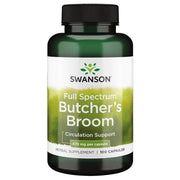 Swanson pilno spektro mėsininko šluota, 470 mg – 100 kapsulių
