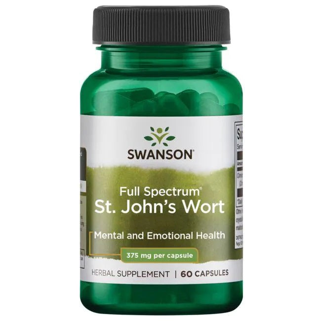 Swanson jonažolė, 375 mg – 60 kapsulių