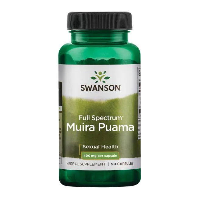 Swanson Full Spectrum Muira Puama, 400mg - 90 kaps