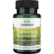 Swanson ciberžolės ir bromelaino skonio gėrimas – 60 kapsulių