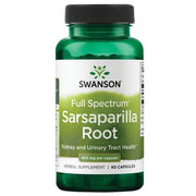 Swanson plataus spektro sarsaparilos šaknis, 450 mg – 60 kapsulių