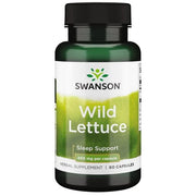 Swanson laukinių salotų skonio gėrimas, 450 mg – 60 kapsulių