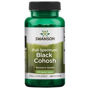 Swanson pilno spektro juodoji košmarė, 540 mg – 60 kapsulių