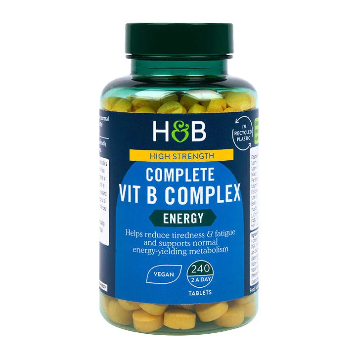 Holland & Barrett didelio stiprumo kompleksinis vitamino B kompleksas – 240 tablečių