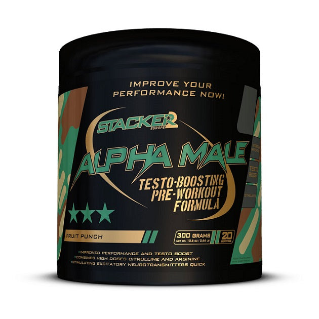 Stacker2 Europe Alpha Male, vaisių punšas – 300 g