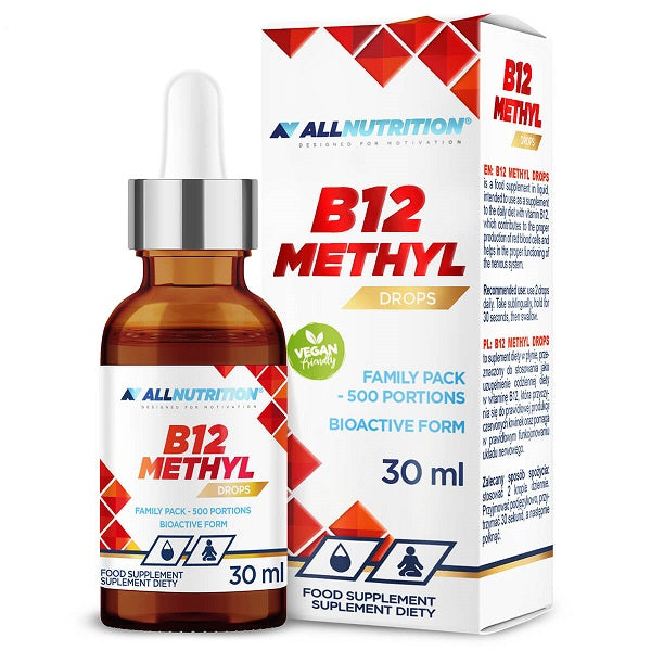 Allnutrition B12 metilo lašai - 30 ml.