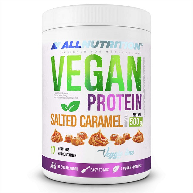 Allnutrition baltymai, sūdytos karamelės skonio – 500 g