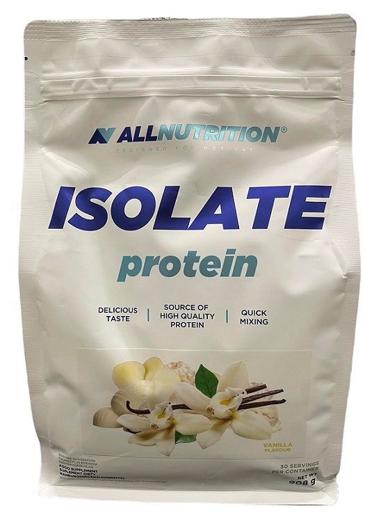Allnutrition izoliato baltymai, vanilės skonio – 908 g