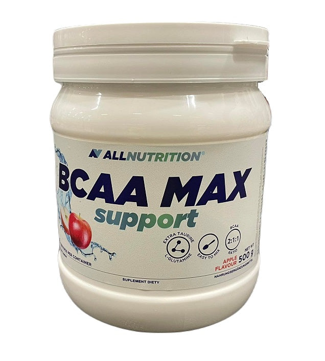 Allnutrition BCAA Max Support, obuolių skonio – 500 g