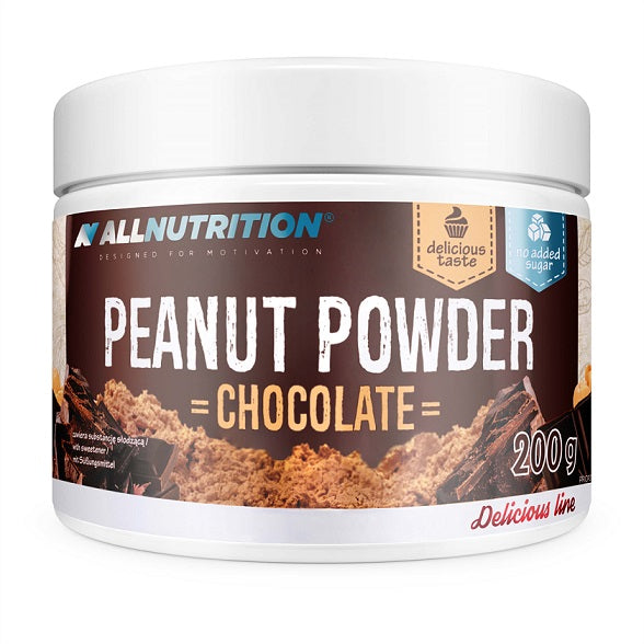 Allnutrition žemės riešutų milteliai, šokolado skonio - 200 g
