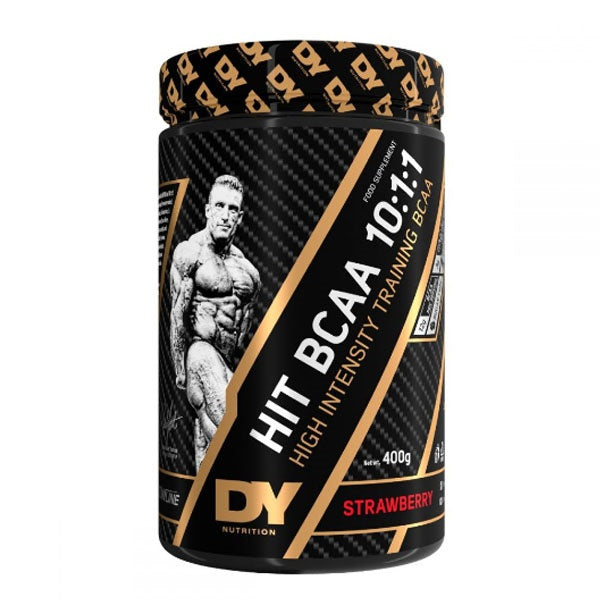 Dorian Yates HIT BCAA 10:1:1, braškių skonio - 400 g