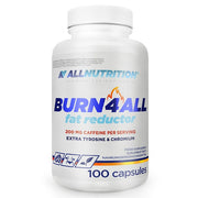 Allnutrition Burn4ALL, 200 mg kofeino – 100 kapsulių