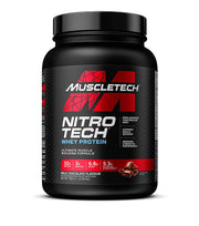 MuscleTech Nitro - Tech, pieniškas šokoladas - 908 g