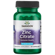 Swanson cinko citratas, 30 mg – 60 kapsulių