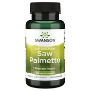 Swanson Saw Palmetto, 540 mg – 100 kapsulių