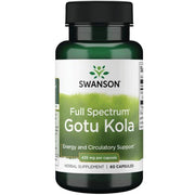 Swanson pilno spektro Gotu Kola, 435 mg – 60 kapsulių