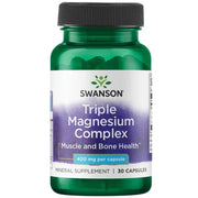 Swanson trigubo magnio kompleksas, 400 mg – 30 kapsulių