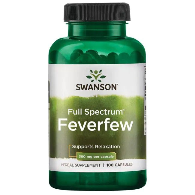 Swanson plataus spektro skaistenis, 380 mg – 100 kapsulių