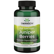 Swanson pilno spektro kadagio uogos, 520 mg – 100 kapsulių