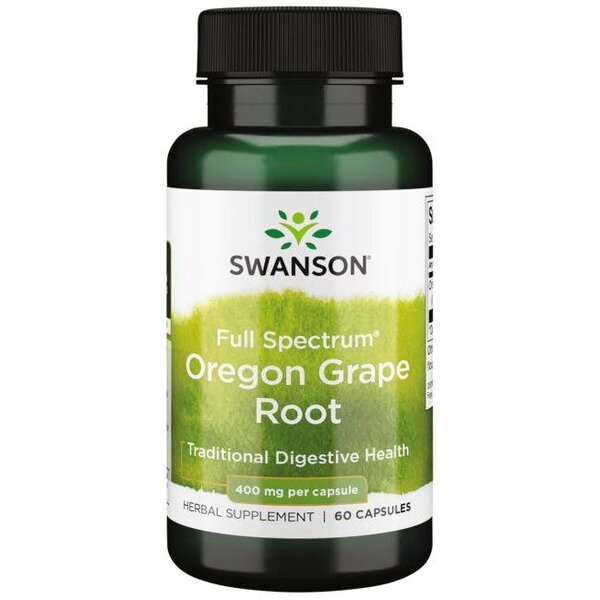 Swanson pilno spektro Oregono vynuogių šaknų ekstraktas, 400 mg – 60 kapsulių