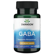 Swanson GABA, 250 mg – 60 kapsulių