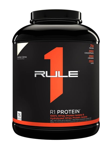 Rule One R1 baltyminis šokoladas, vanilinio kremo skonio – 2280 g